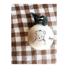 Load image into Gallery viewer, Bear Illustration Bauble
